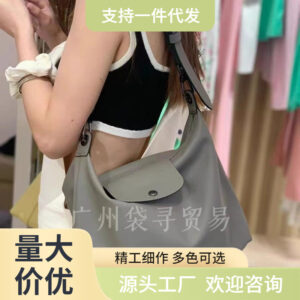 2023年新款龙骧手提包hobo牛皮腋下包通勤单肩手提大容量女包