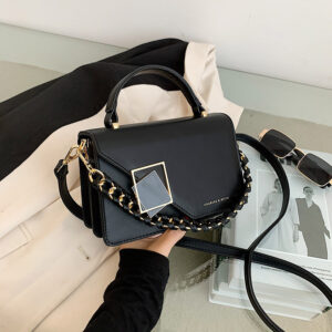 跨境外贸女包2025新款高级感链条单肩斜挎包百搭手提小包包bags