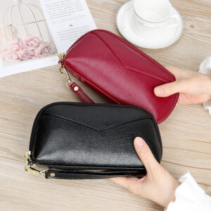 new korean version fashion ladies long clutch bag women's large capacity shell bag zipper wallet clutch bag mobile phone bag