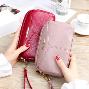 new fashion casual clutch bag women's purse long coin purse mobile phone bag large capacity finger bag women's small bag
