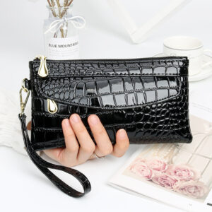 fashionable new clutch bag ladies mobile coin purse casual shiny women's small bag women's small bag hand carried women's bag