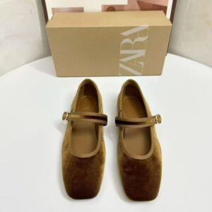 za2025 winter new french retro one button mary jane shoes wear fairy style pumps flat ballet shoes