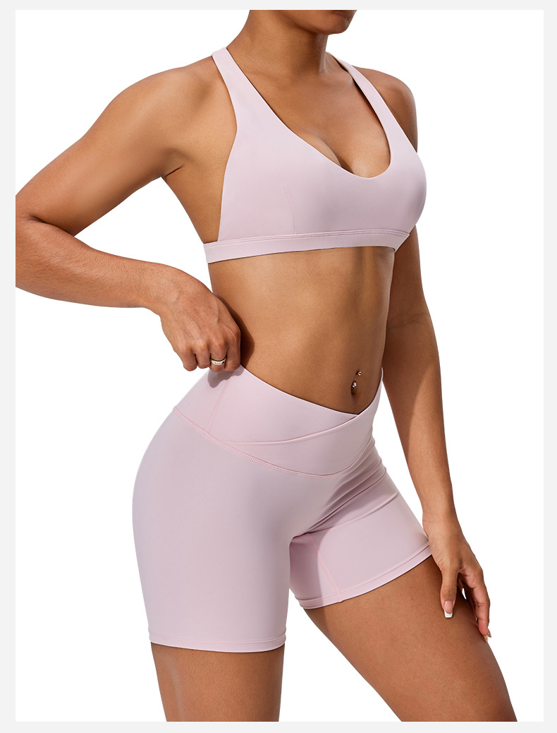 Summer pure desire sports bra low strength with chest pad beautiful back halterneck vest yoga fitness training top bra O1CN0154JTjv24PvZ9cF85Q 3324387384 0 Cib