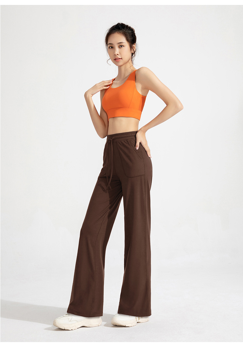 Athena lulu antibacterial pocket straight trousers women's high waist sports and gym pants loose and slim yoga pants O1CN015sd2cG26MNaAOiY4E 2201111757647 0 Cib