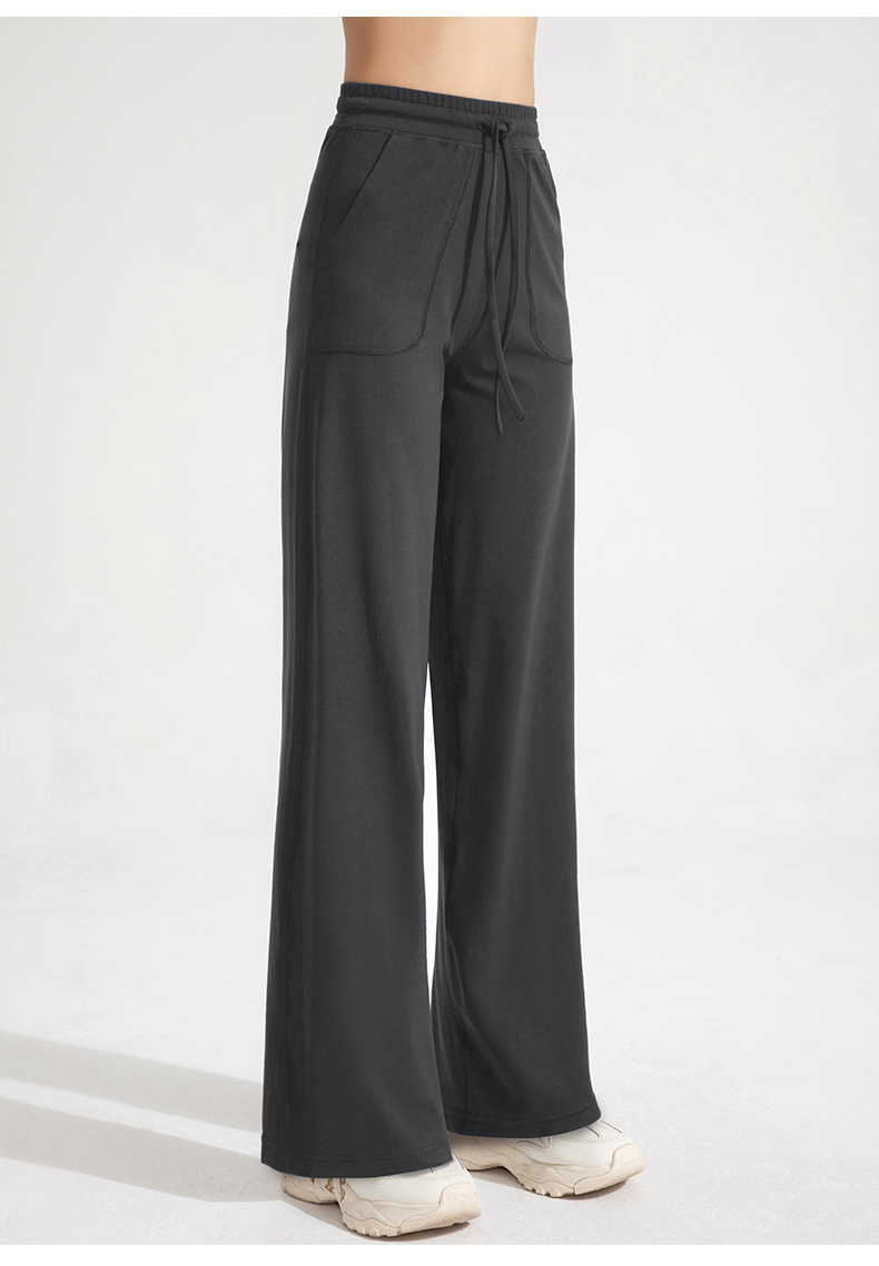 Athena lulu antibacterial pocket straight trousers women's high waist sports and gym pants loose and slim yoga pants O1CN016dxrH326MNbL0elRj 2201111757647 0 Cib