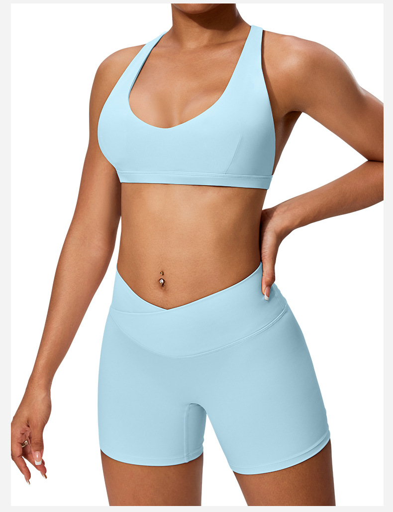 Summer pure desire sports bra low strength with chest pad beautiful back halterneck vest yoga fitness training top bra O1CN016r2De124PvZ8a7xds 3324387384 0 Cib