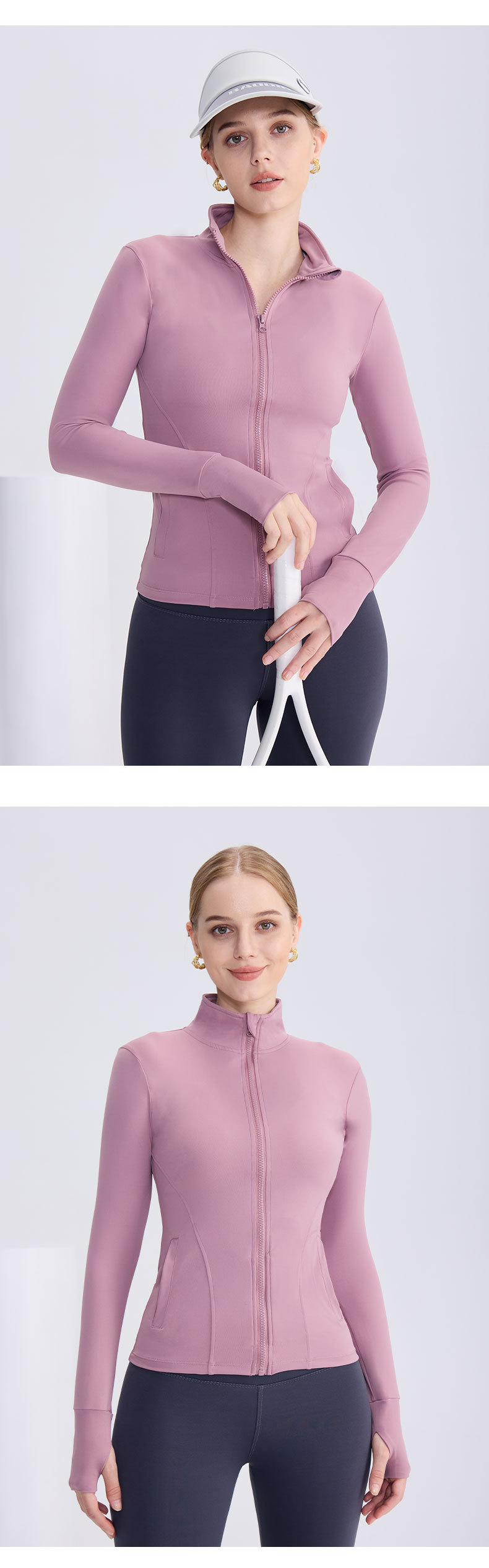 2026 spring/summer new lulu yoga wear jacket women's European and American zipper pocket sports top running fitness cardigan O1CN017MRYJ12AAi6EAcCGw 4106388163 0 Cib