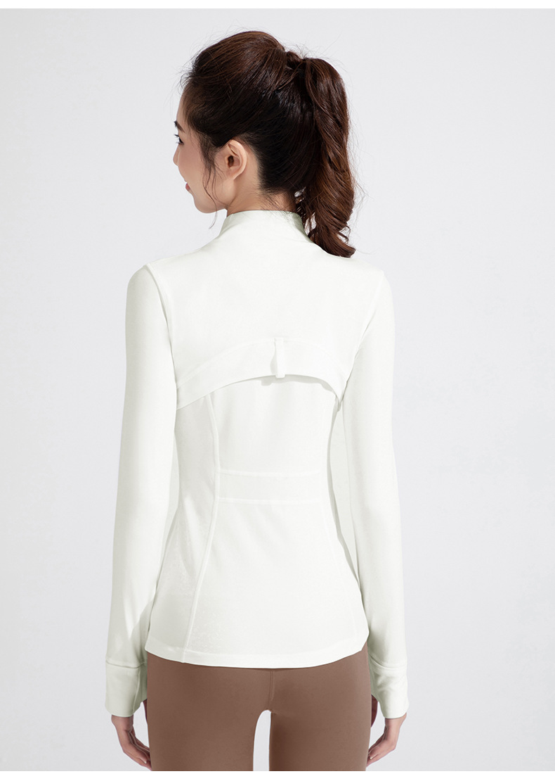 Athena lulu's new yoga outfit women's nude stand up collar blazer running fitness long sleeve zipper jacket O1CN018TeFOI26MNZ3zQDXe 2201111757647 0 Cib
