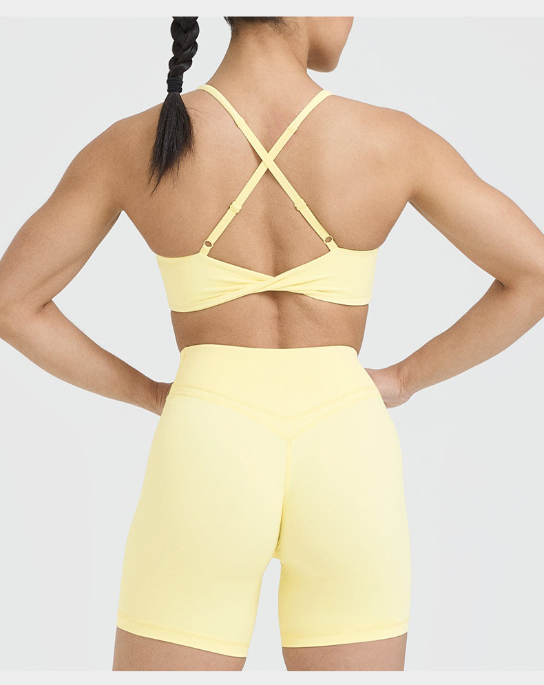 New European and American brushed sports bras for women can wear cross beautiful back running fitness yoga vest suspender bra O1CN018aZozg24PvbVeXUlU 3324387384 0 Cib