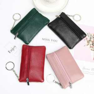 new women's coin purse zipper mini small handbag pocket key coin bag pocket small bag short wallet
