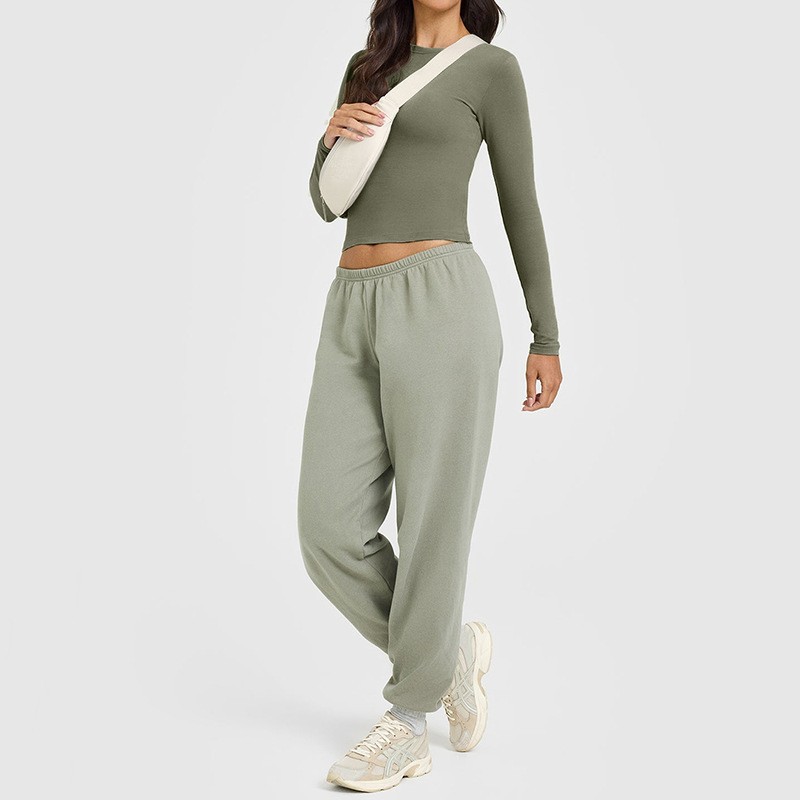 Autumn and winter thin long-sleeved yoga clothes, running fitness clothes, women's base shirts, outdoor sports tops, women's long-sleeved T-shirts O1CN01AttJzo24Pvc43zkRp 3324387384 0 Cib