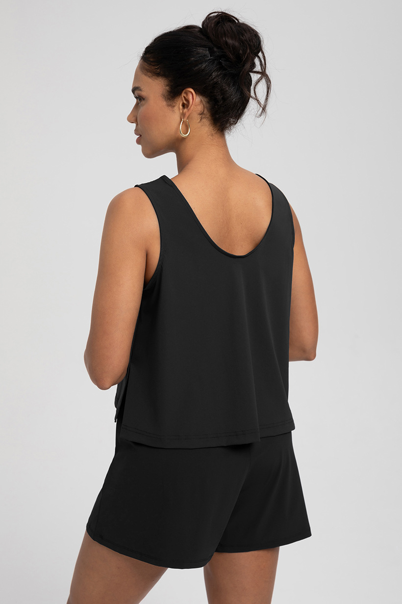 Athena lulu sports vest women's loose drape breathable sleeveless fitness outerwear training yoga clothes top O1CN01Dr3YkW26MNn7OvjQg 2201111757647 0 Cib