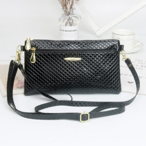 bag bag women's fashion new bright fabric dual purpose ladies crossbody bag clutch bag casual women's small bag mobile phone coin purse