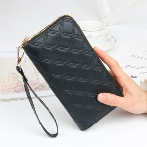 new lingge ladies wallet women's long casual mobile phone bag zipper bag multi card position large capacity clutch bag money clip