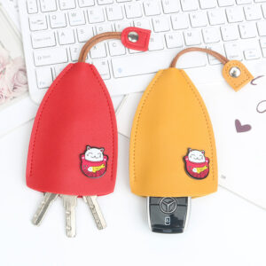 fashion creative pull out cartoon cute personality ladies car key case storage volkswagen mercedes benz compact mini