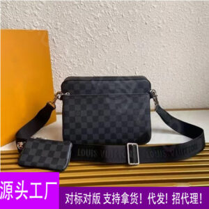 cross border trend classic explosive black plaid black warrior three in one spot available