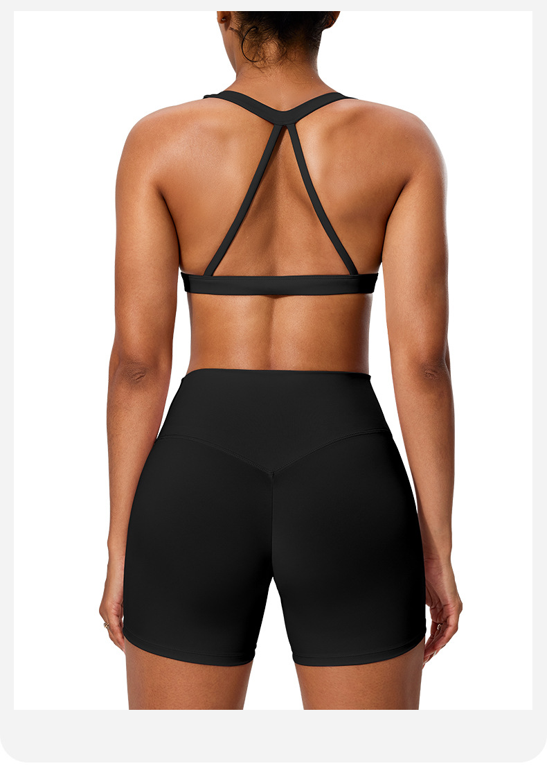 Summer pure desire sports bra low strength with chest pad beautiful back halterneck vest yoga fitness training top bra O1CN01OGl9Bj24PvZAsInQW 3324387384 0 Cib