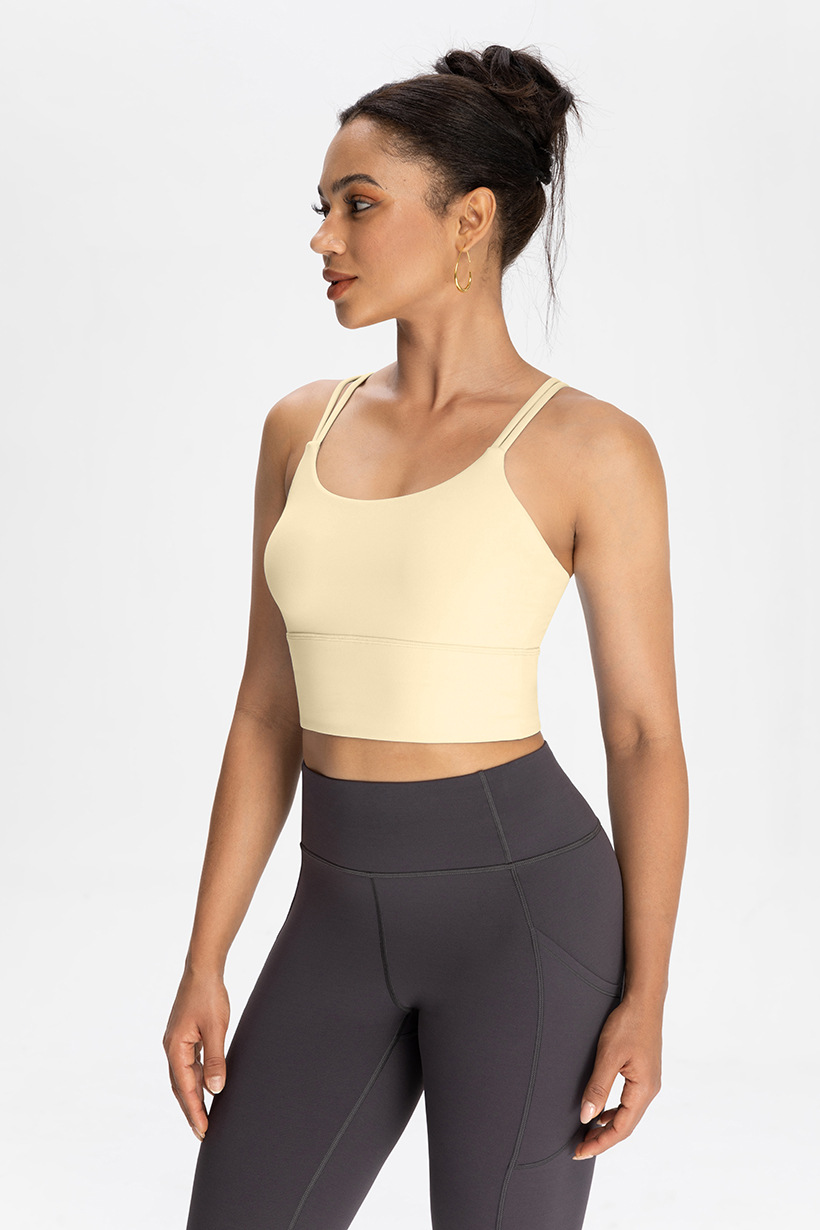 Athena lulu® standing ® yoga bra women's strap bra pad quick-drying wick suction running fitness sports bra O1CN01R1BDYB26MNobPGURg 2201111757647 0 Cib