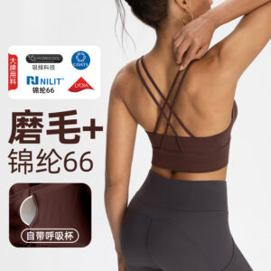 athena lulu standing sports bra women nlllt cross beauty back sports vest fitness yoga bra
