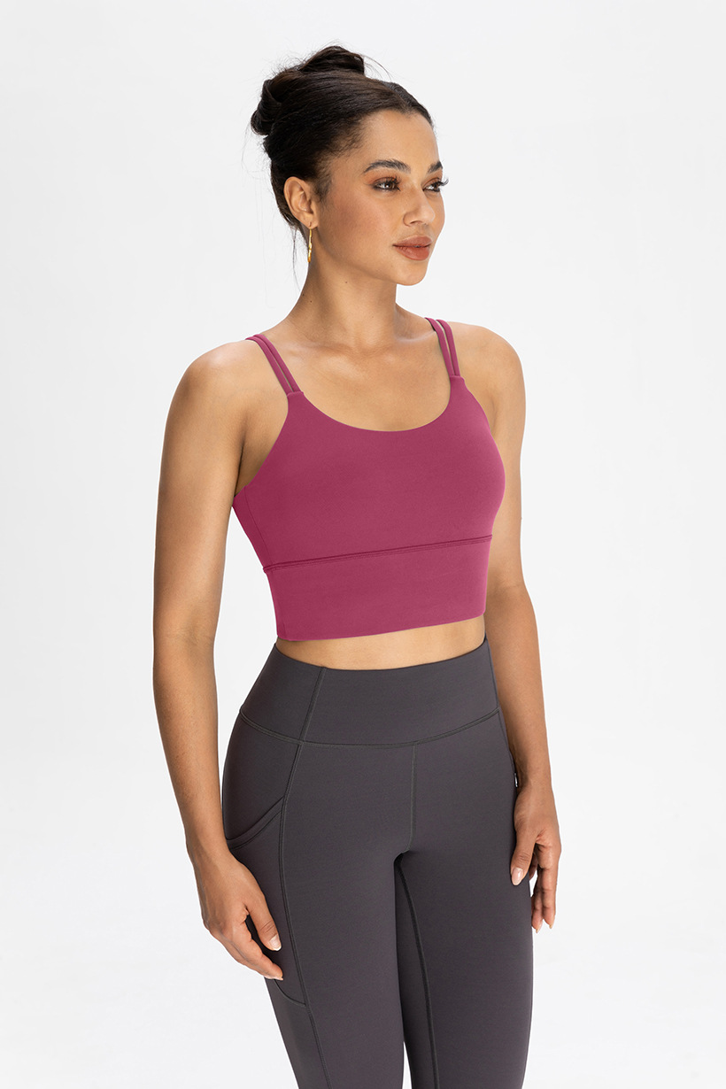 Athena lulu® standing ® yoga bra women's strap bra pad quick-drying wick suction running fitness sports bra O1CN01UeCgFn26MNogVCaEh 2201111757647 0 Cib