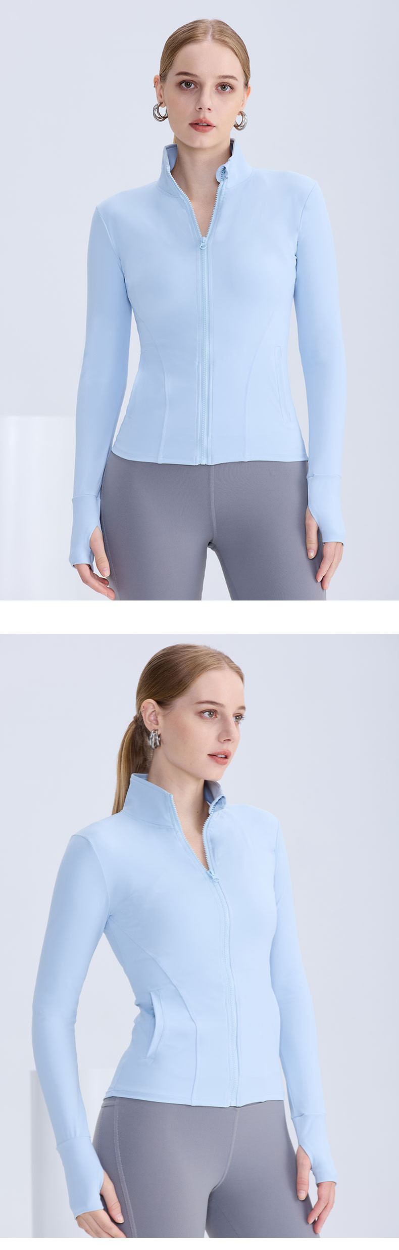 2026 spring/summer new lulu yoga wear jacket women's European and American zipper pocket sports top running fitness cardigan O1CN01UxmV0Z2AAi6Fw7BKR 4106388163 0 Cib