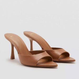 mng sandals women's new summer 2026 mules stiletto heels one line open toe sandals for women to wear