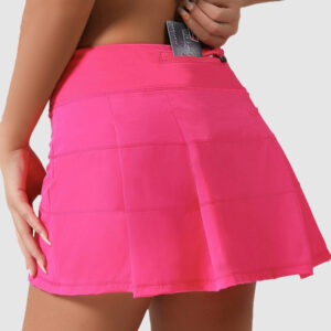 lulu tennis skirt women's summer same pleated quick drying anti light sports short skirt running golf yoga skirt