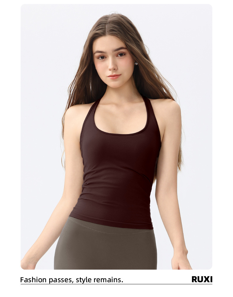 In summer, I wear a racer, a chest pad, a vest, a running yoga wear, a training body, a beautiful back, a sports vest O1CN01WZjdLv24PvenHlSxr 3324387384 0 Cib