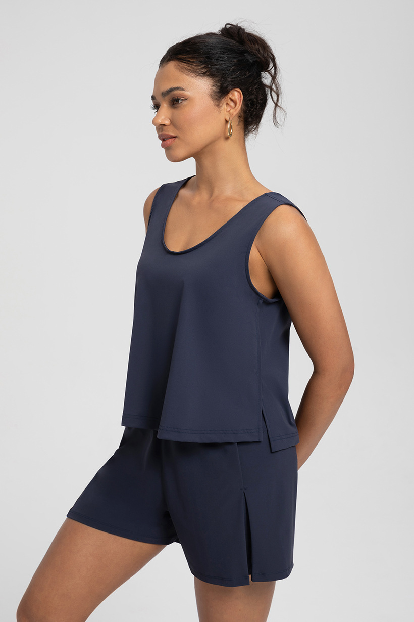 Athena lulu sports vest women's loose drape breathable sleeveless fitness outerwear training yoga clothes top O1CN01XyRkzs26MNn9bjAL7 2201111757647 0 Cib