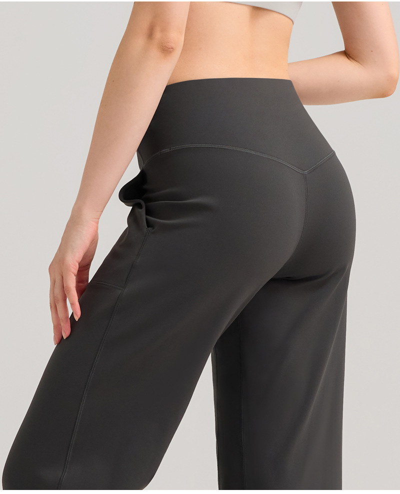 lulu Wide Leg Sweatpants Straight Loose High Waist Slacks Nude Quick Dry Breathable Yoga Gym Pants 28" O1CN01ZIdilN1ZEFLYEhRni 3058633162 0 Cib