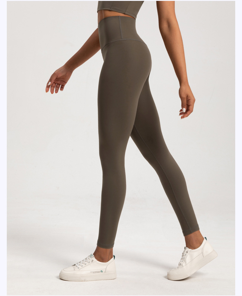 Autumn and winter new velvet yoga pants women's high-waisted warm buttocks thickened gym pants high-stretch sports tight pants O1CN01ZRW1qU26MNhNNmg8g 2201111757647 0 Cib