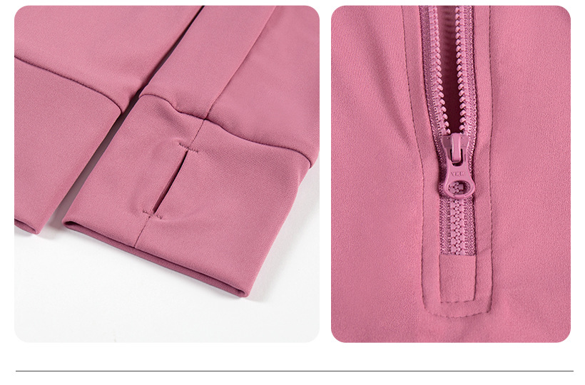 Cross-border new yoga wear women's stand collar half zipper slim slim sports long sleeve t-shirt running gym wear top O1CN01Zwgake26MNhJsgK9y 2201111757647 0 Cib