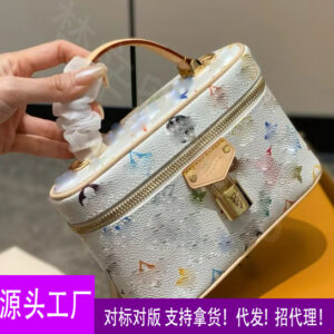 white sancai series cosmetic case! new makeup box bags! the new popular series