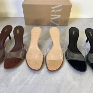 zara stock round toe kick open toe stigma heel plus size 35 42 size back space fashion versatile high heeled sandals