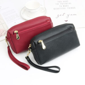 fashion coin purse cosmetic bag portable storage bag new simple large capacity mobile phone bag women's clutch bag small bag