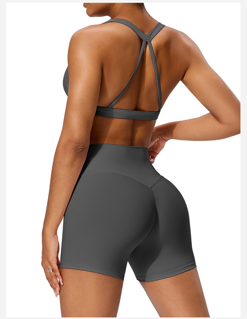 Summer pure desire sports bra low strength with chest pad beautiful back halterneck vest yoga fitness training top bra O1CN01fNdScX24PvZ88uKRt 3324387384 0 Cib