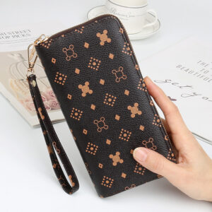 new women's wallet korean version long women's wallet multi card coin purse wallet wallet zipper clutch mobile phone bag