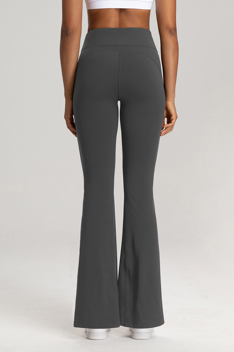 Athena lulu Sports Wide-Leg Pants Women's Side Pockets High Waist Slimming Casual Loose Yoga Flared Pants O1CN01hD19lV26MNm5VAz80 2201111757647 0 Cib