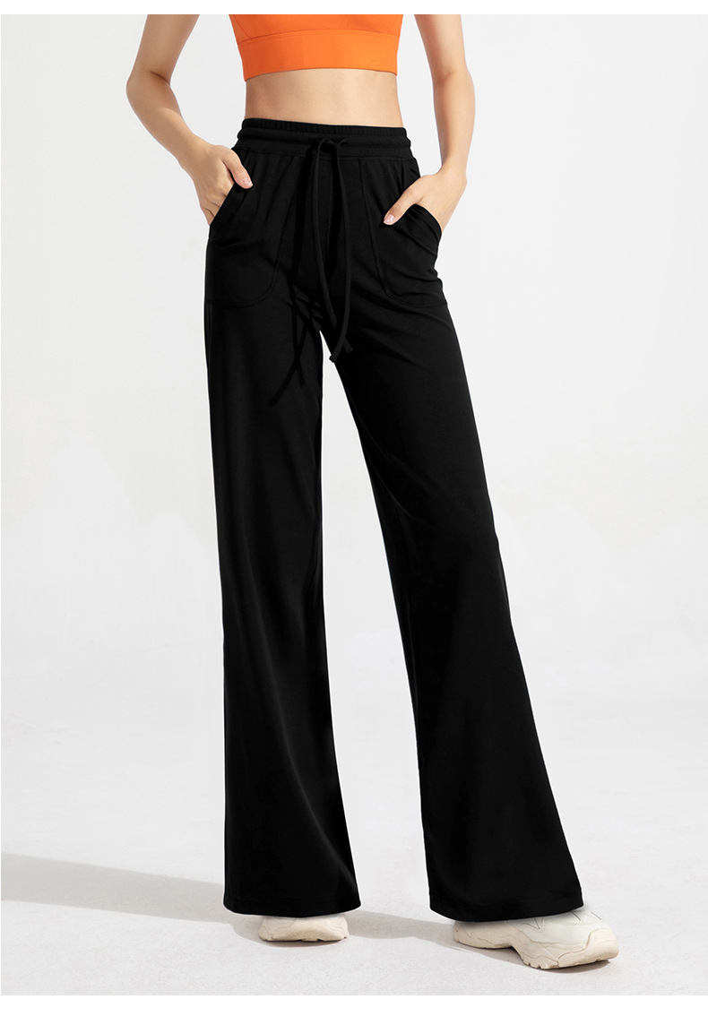 Athena lulu antibacterial pocket straight trousers women's high waist sports and gym pants loose and slim yoga pants O1CN01hrjg8126MNaFwlvLz 2201111757647 0 Cib