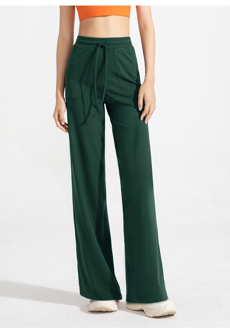 Athena lulu antibacterial pocket straight trousers women's high waist sports and gym pants loose and slim yoga pants O1CN01le8oKp26MNbk6u0r8 2201111757647 0 Cib