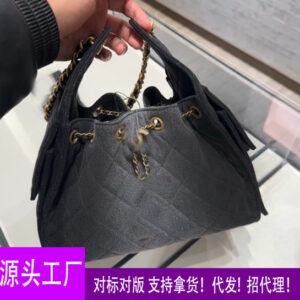 cross border fragrant grandma denim 25c hobo bucket bag 25bag women's bag trendy fashion style