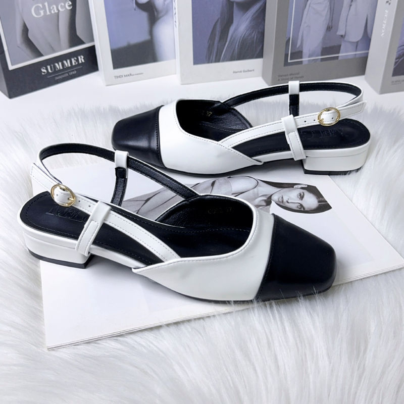 2026 summer new C co-branded cross-border back space small fragrance European and American mid-high heeled sandals women's high-end contrasting color O1CN01ngZARh1sfhuyTj5q0 2212495145794 0 Cib