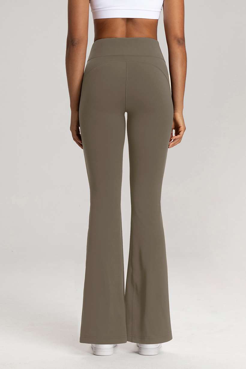 Athena lulu Sports Wide-Leg Pants Women's Side Pockets High Waist Slimming Casual Loose Yoga Flared Pants O1CN01p0jkrc26MNm91nk3v 2201111757647 0 Cib