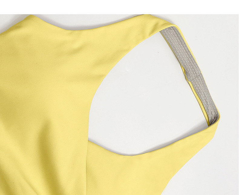 V-neck halterneck suspender yoga suit top, women's cross gathering with chest pad, naked and slim, beautiful back, can be worn outside O1CN01pPZj7n24Pvc8Uhsel 3324387384 0 Cib