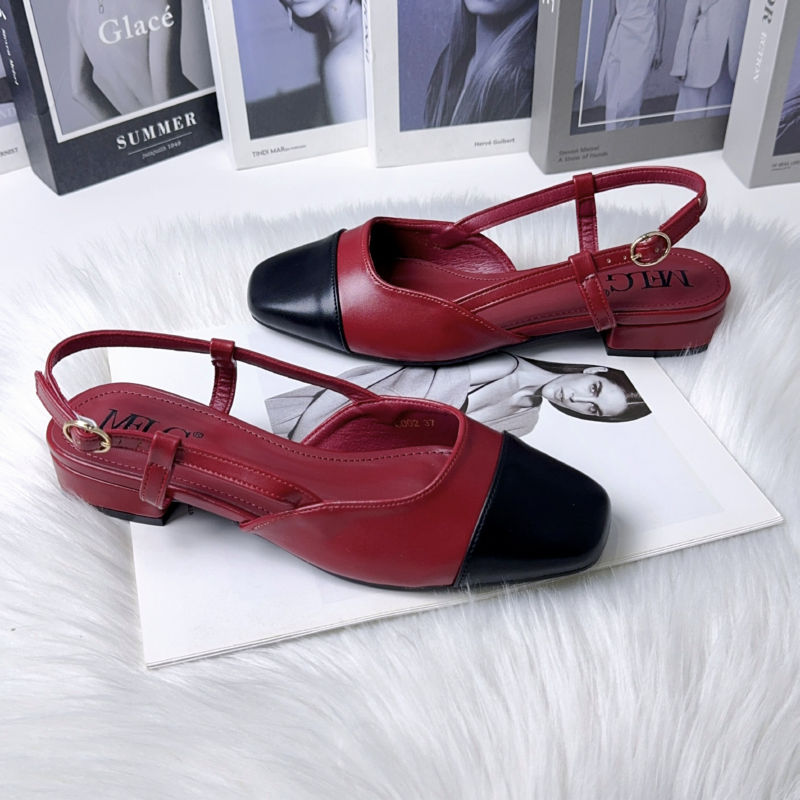 2026 summer new C co-branded cross-border back space small fragrance European and American mid-high heeled sandals women's high-end contrasting color O1CN01tn5c9R1sfhuySnkEB 2212495145794 0 Cib