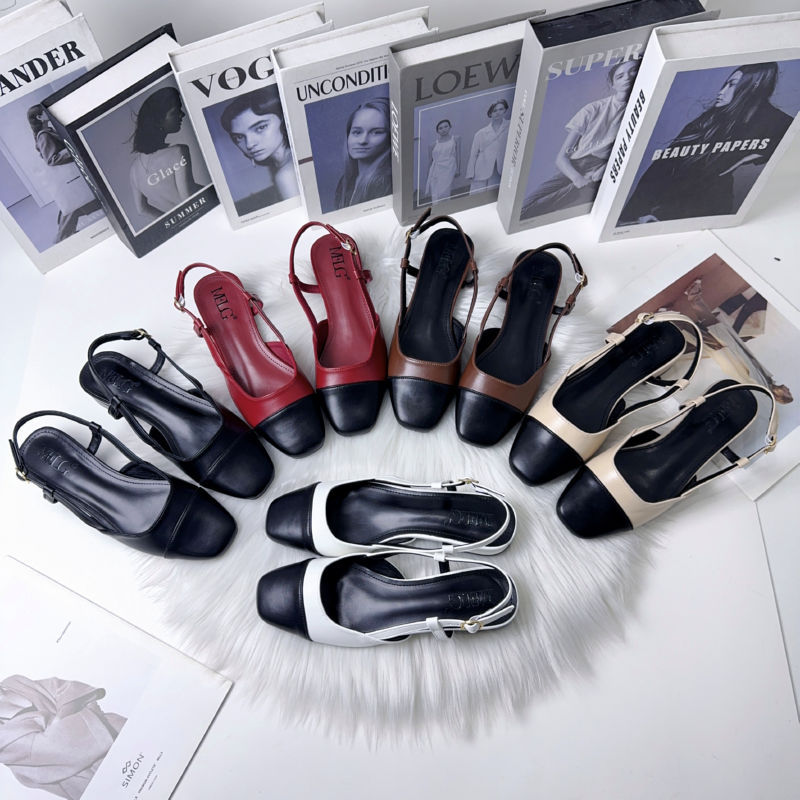 2026 summer new C co-branded cross-border back space small fragrance European and American mid-high heeled sandals women's high-end contrasting color O1CN01vy0BYQ1sfhuxtgHup 2212495145794 0 Cib