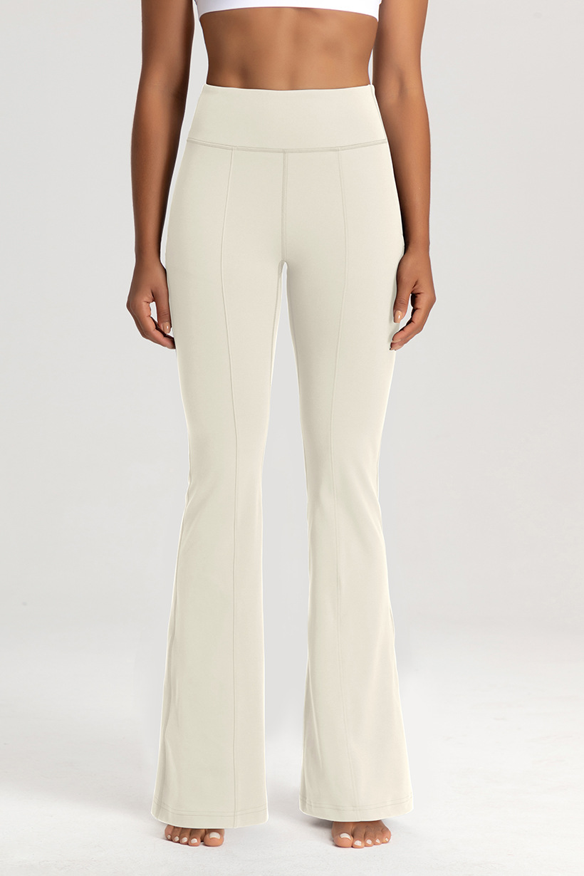 Athena lulu Sports Wide-Leg Pants Women's Side Pockets High Waist Slimming Casual Loose Yoga Flared Pants O1CN01y1Rvcq26MNm60Ql6M 2201111757647 0 Cib