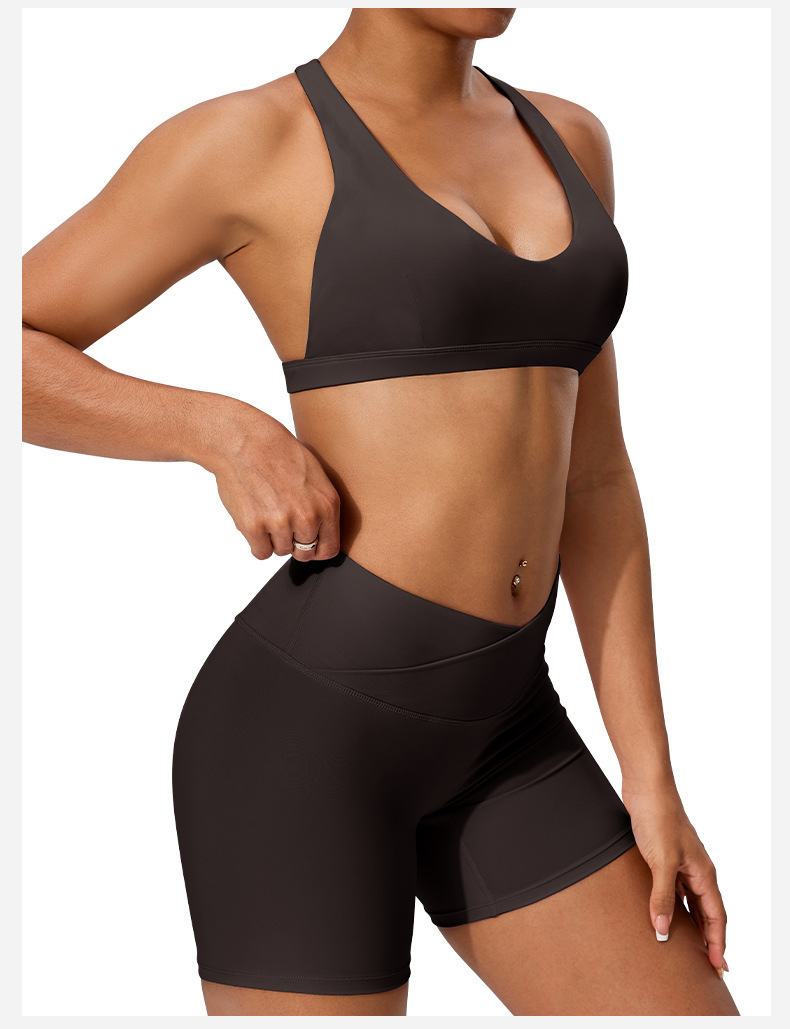 Summer pure desire sports bra low strength with chest pad beautiful back halterneck vest yoga fitness training top bra O1CN01zY1zOi24PvZ8JWJ34 3324387384 0 Cib